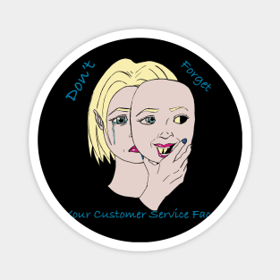 Customer Service Magnet